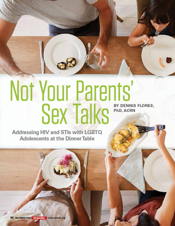 Not Your Parents’ Sex Talks article